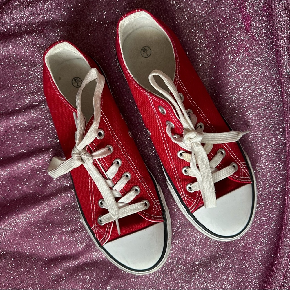 Red Sneakers - Picture 2 of 10